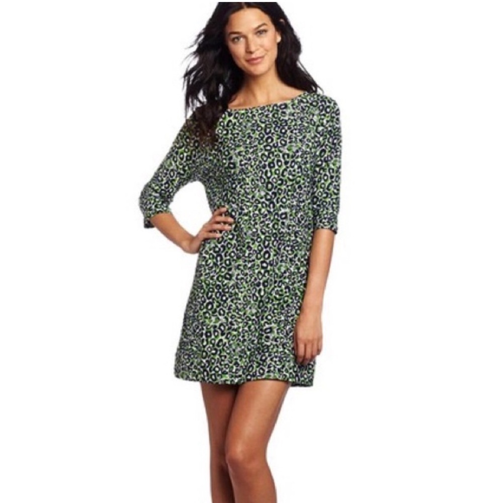 GUC XS Lilly Pulitzer Cassie dress in Thrill of the Chase